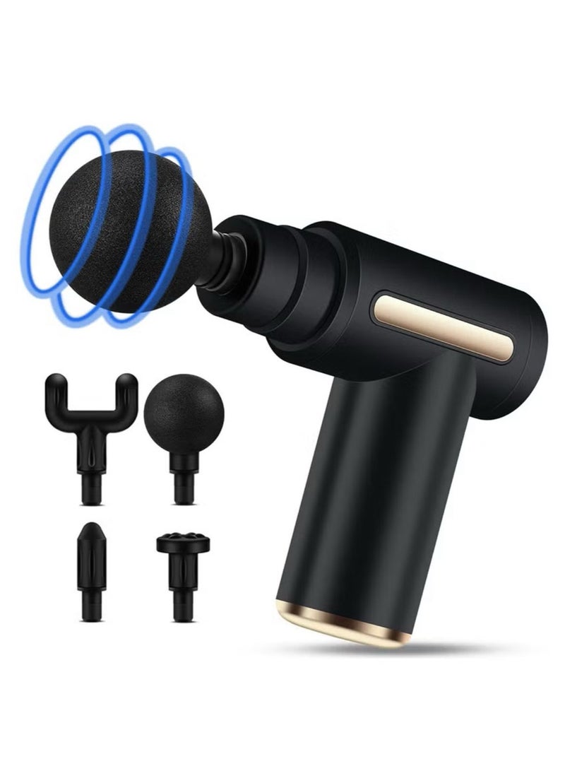 إيزي سو مسدس تدليك صغير لقرع الأنسجة العميقة، مسدس تدليك العضلات مع 6 سرعات جهاز تدليك، جهاز تدليك كهربائي محمول فائق الهدوء لتخفيف آلام الرقبة والظهر - Image 1